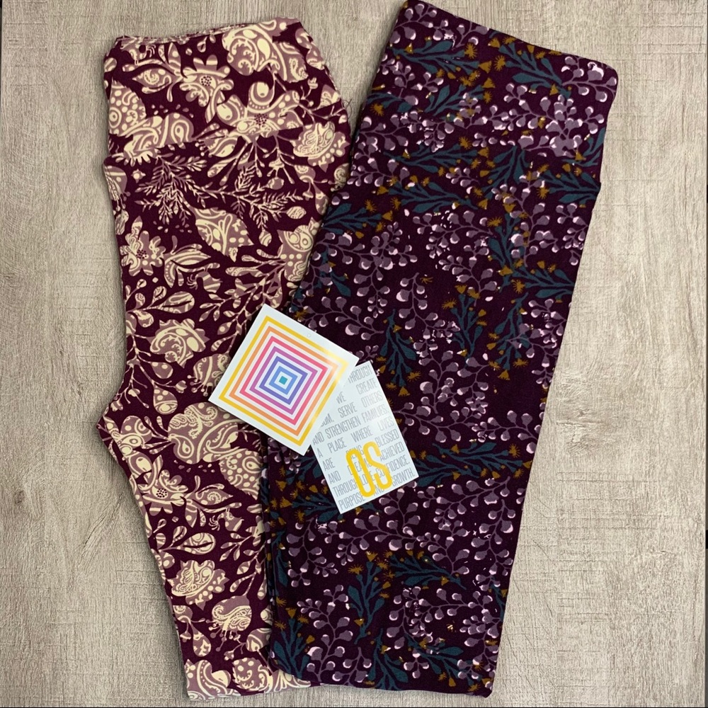 LuLaRoe Leggings Purple Pack